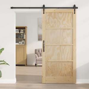 Notranja vrata Naravna 93 x 202 cm Vezani les