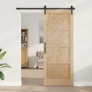 Notranja vrata Naravna 93 x 211 cm Vezani les