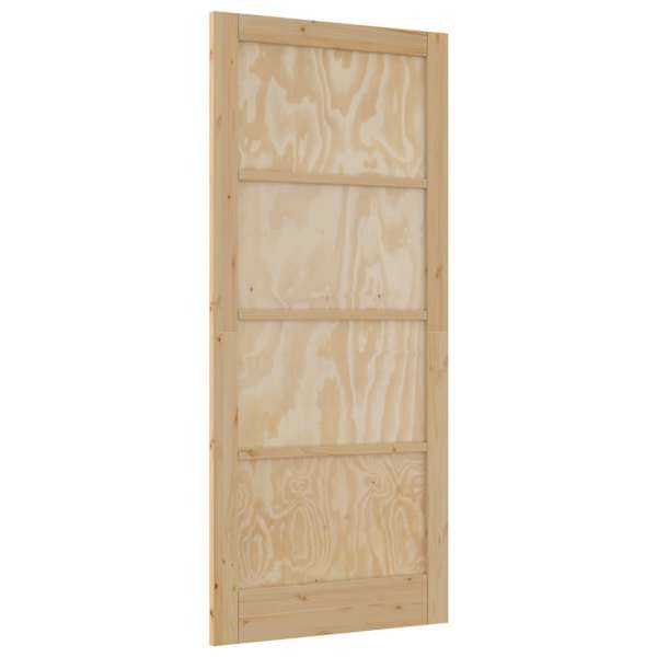 vidaXL Siseuks 93 x 211 cm Vineer Naturaalne