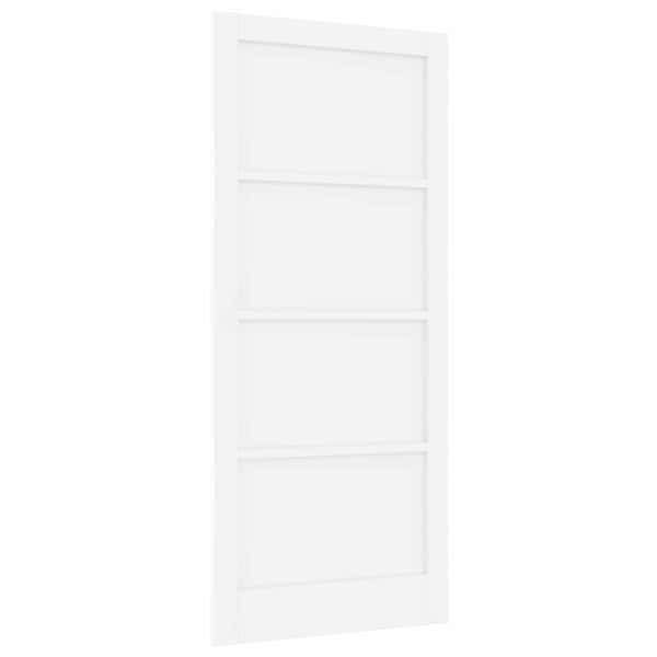 vidaXL Siseuks 93 x 211 cm Vineer Valge