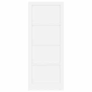 Vnitřní dveře Bílá 93 x 232 cm Překližka - obrázek 4