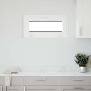 Okno za klet RISOR 80 x 40 cm PVC in steklo Antracit