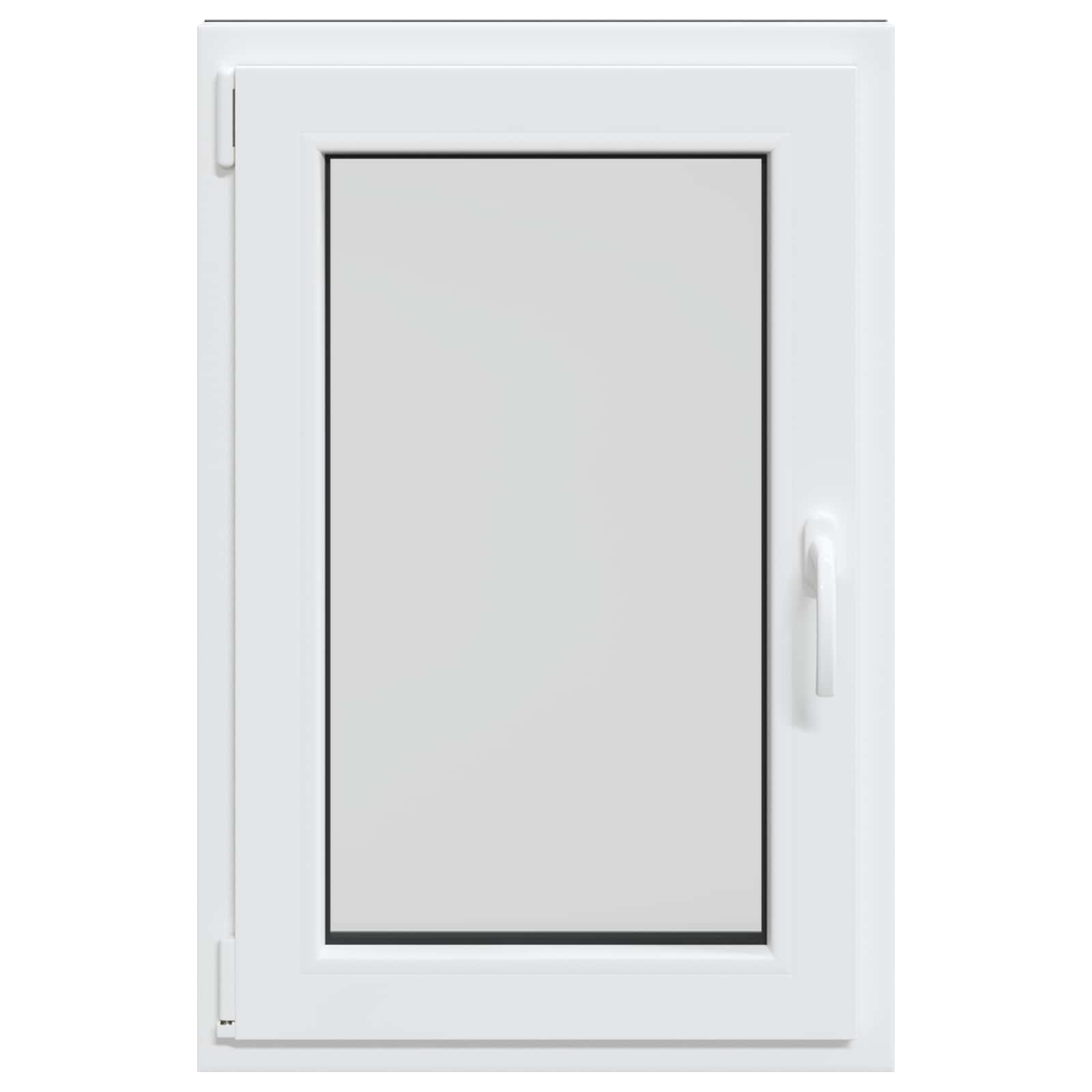 Notranja barva okna za klet bela RISOR 60 x 80 cm