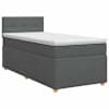 vidaXL Vedruvoodi madratsiga peaga Tumehall 80 x 200 cm kangas
