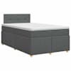vidaXL Vedruvoodi madratsiga peaga Tumehall 120 x 190 cm kangas