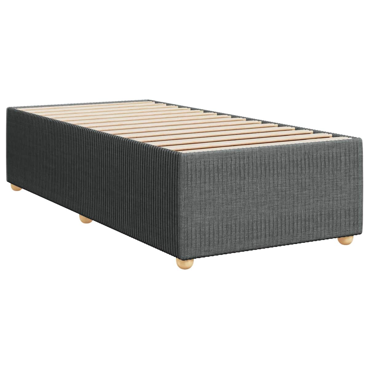 Boxmadras med topmadras 90 x 190 cm Stof - Billede 5