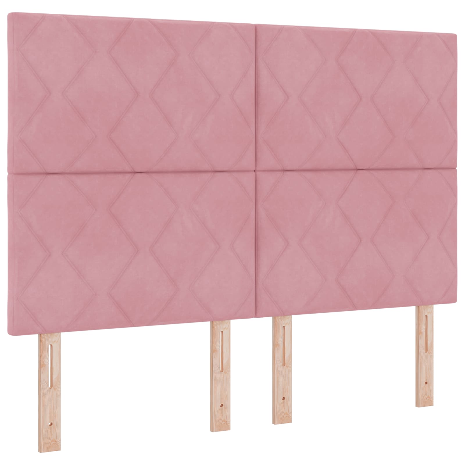 Postelja boxspring z vzmetnico Roza 160 x 200 cm Žamet