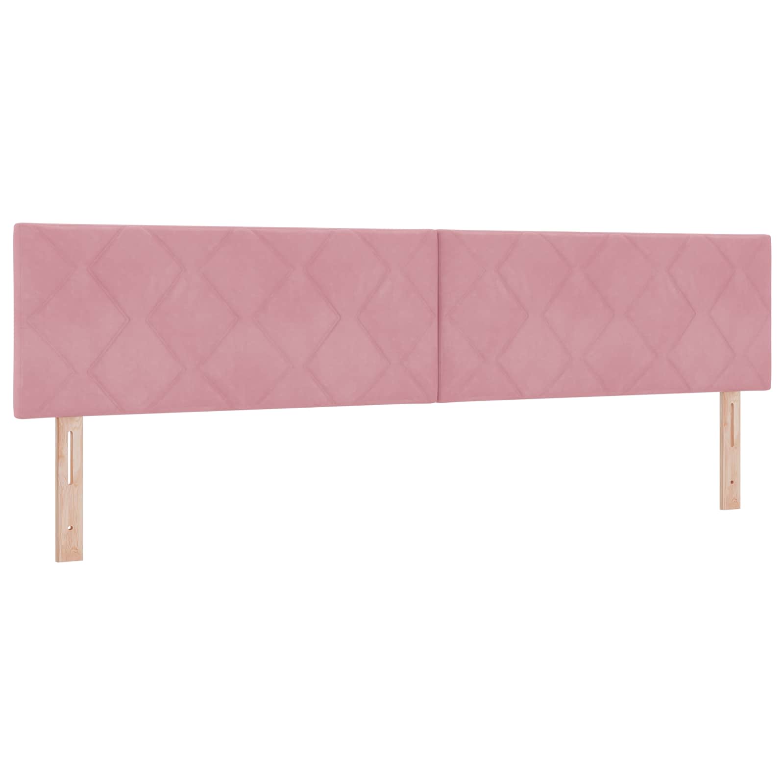 Postelja s shranjevanjem z vzglavjem Roza 200 x 200 cm Žamet