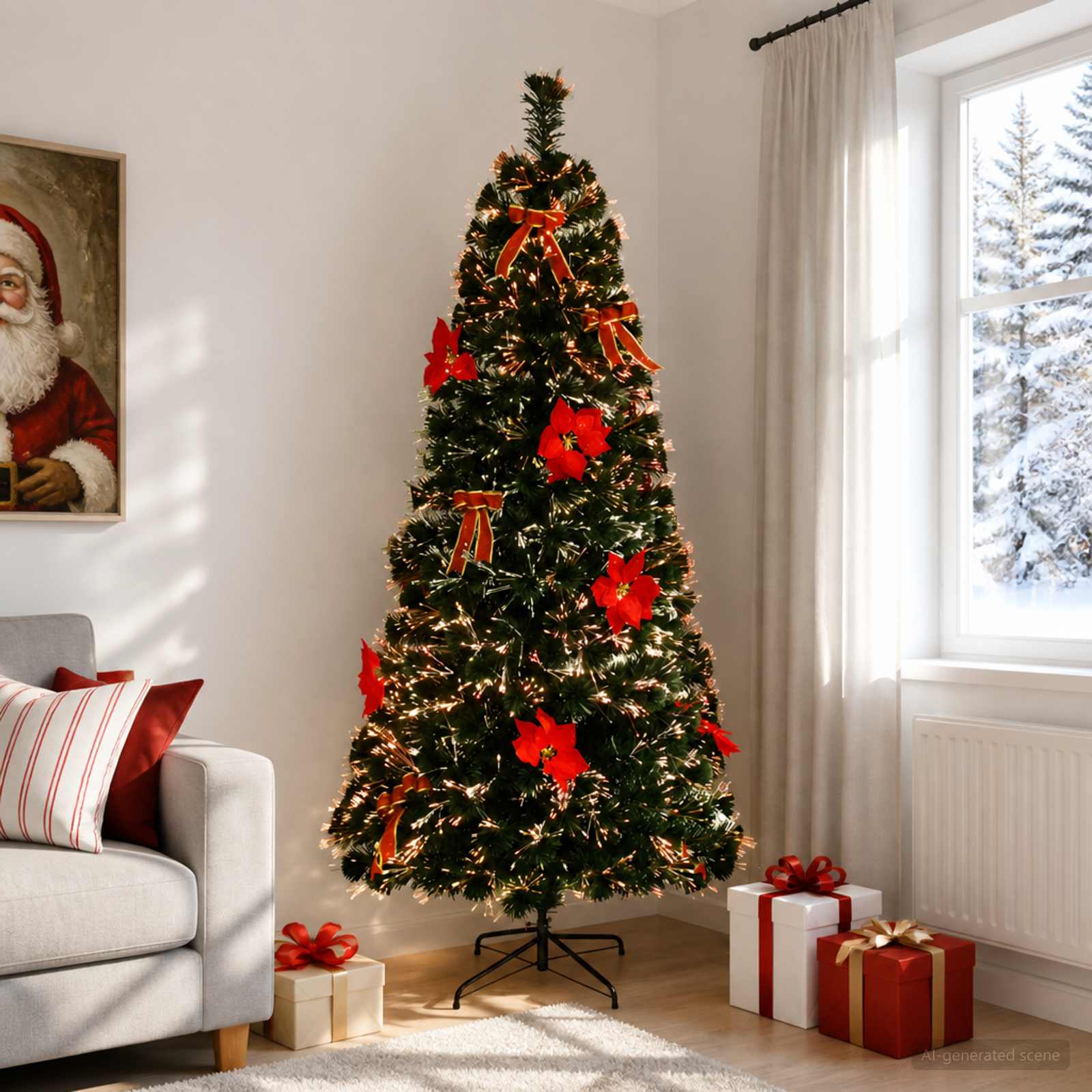 Fiber Optic Christmas Tree 36 LEDs — photo 1 of 8