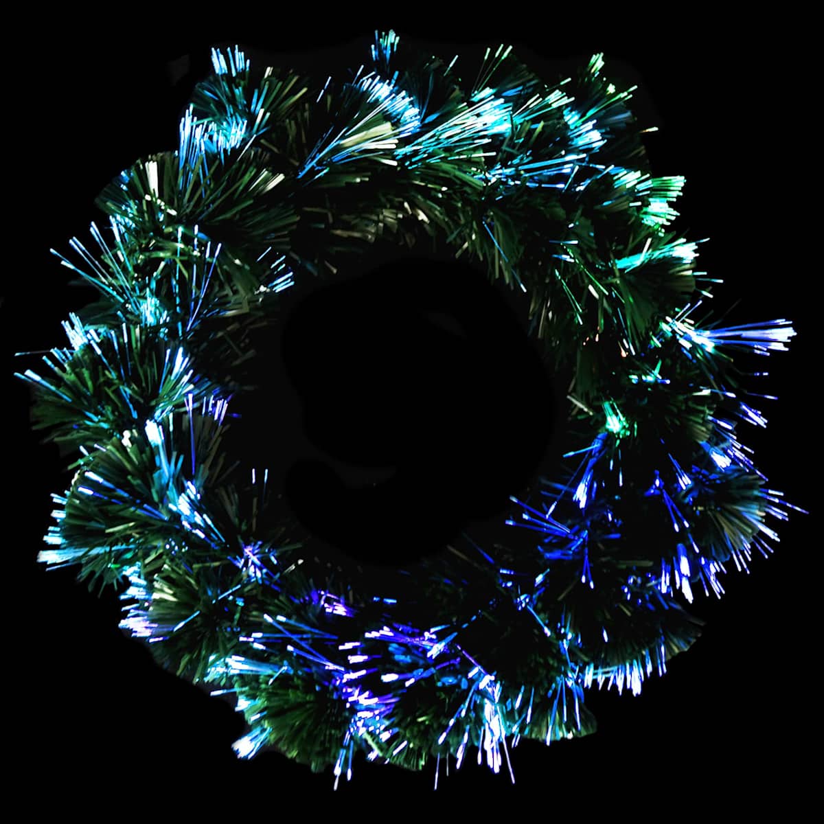 Julekrans 48 LED'er Flerfarvet PVC - Billede 5
