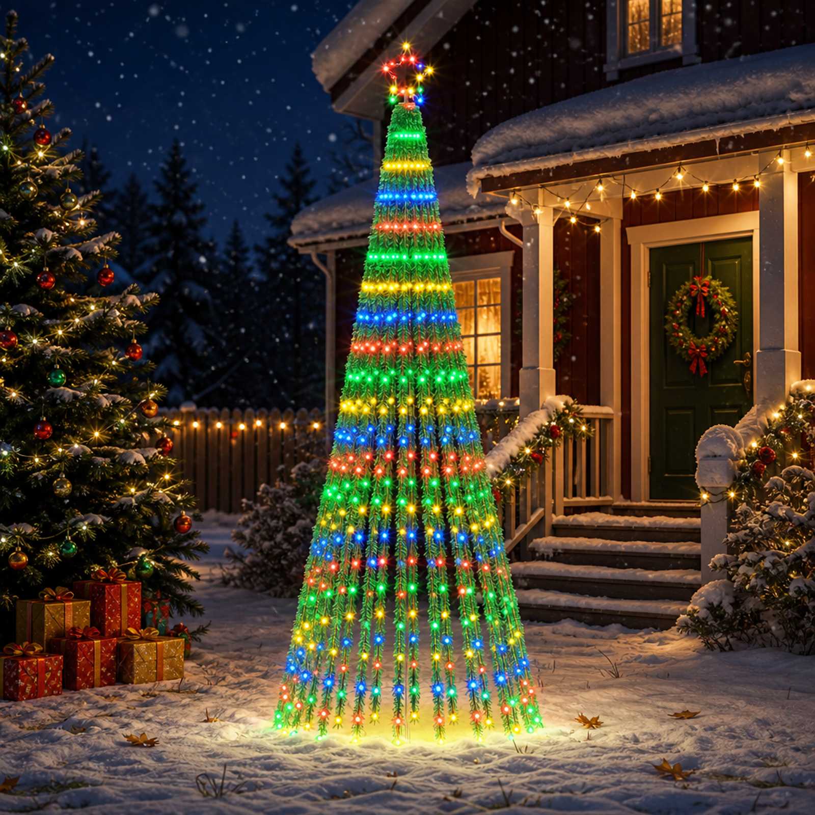 LED Christmas Tree 475 LEDs — photo 1 of 4