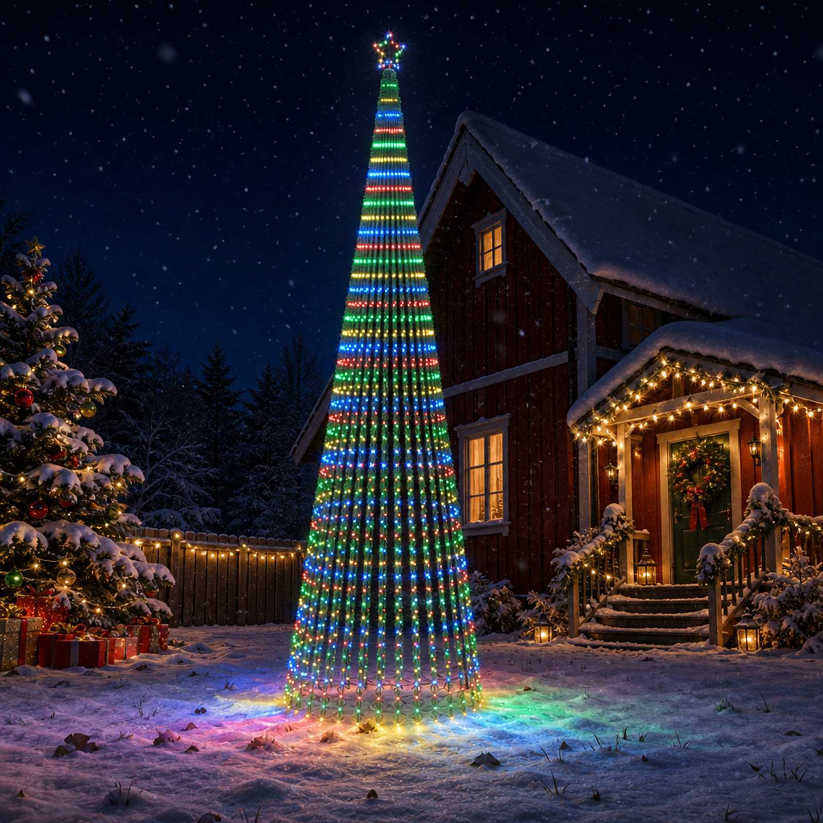 LED Christmas Tree 1524 LEDs — photo 1 of 4
