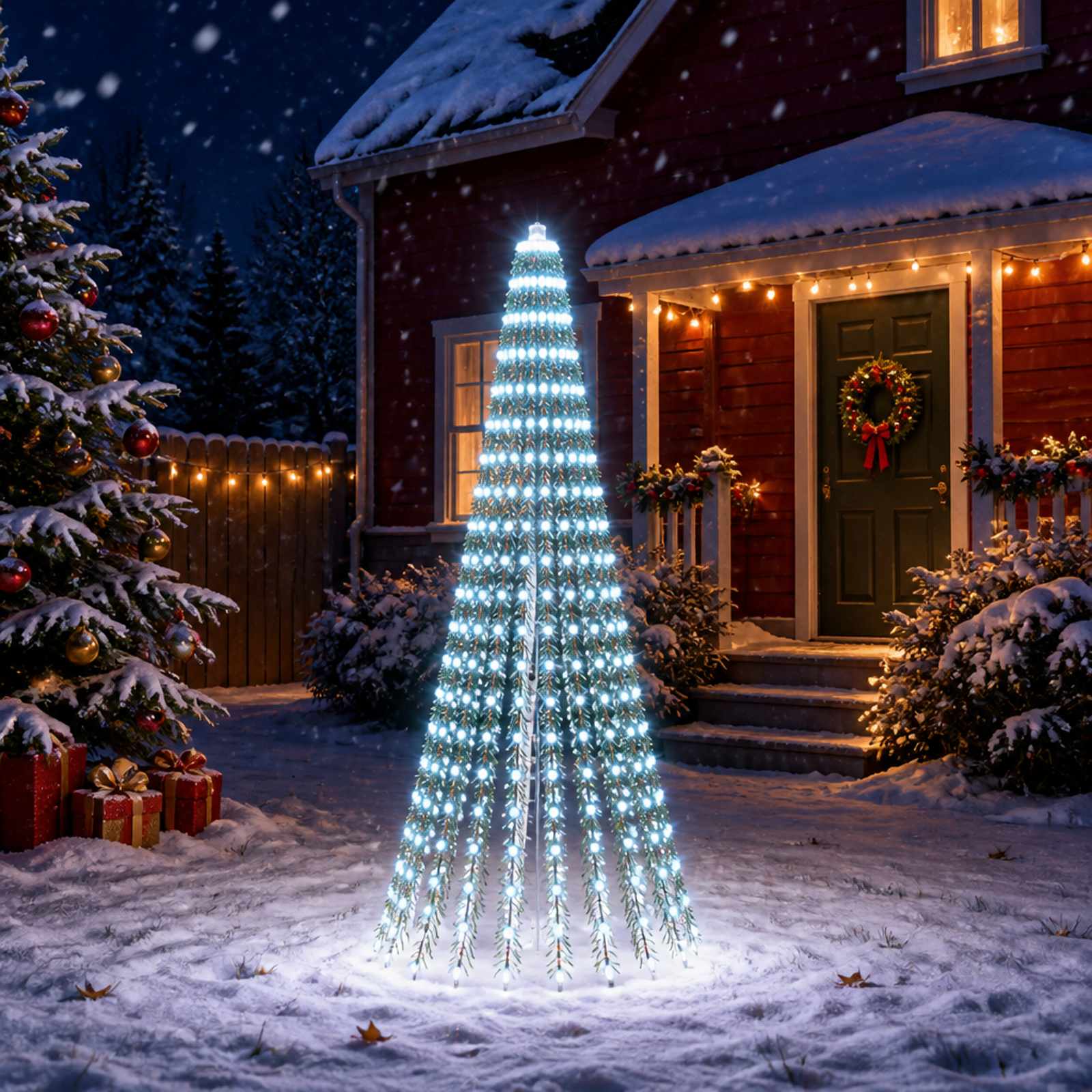 LED Christmas Tree 460 LEDs Cold — photo 1 of 4