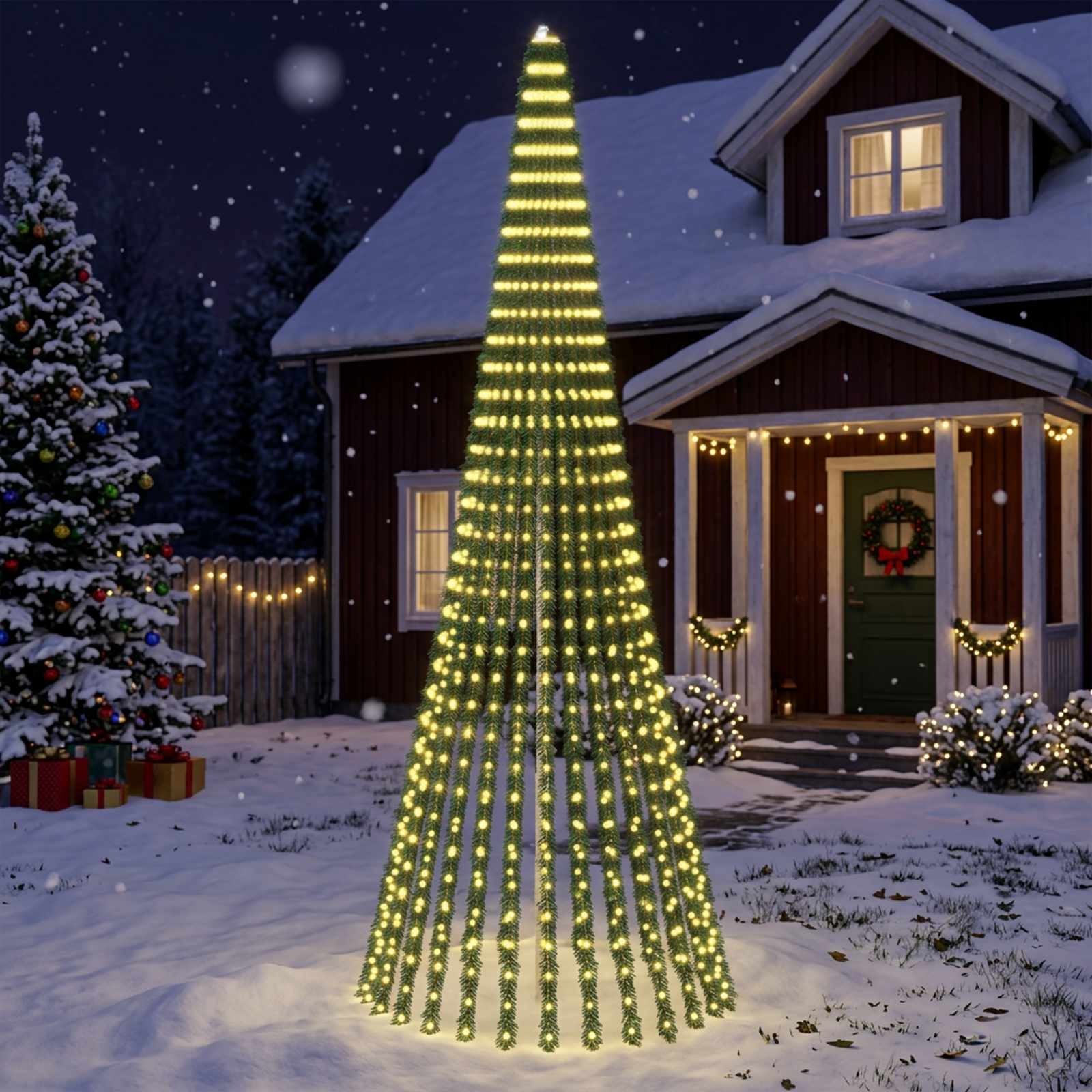 LED Christmas Tree 1008 LEDs Warm — photo 1 of 4