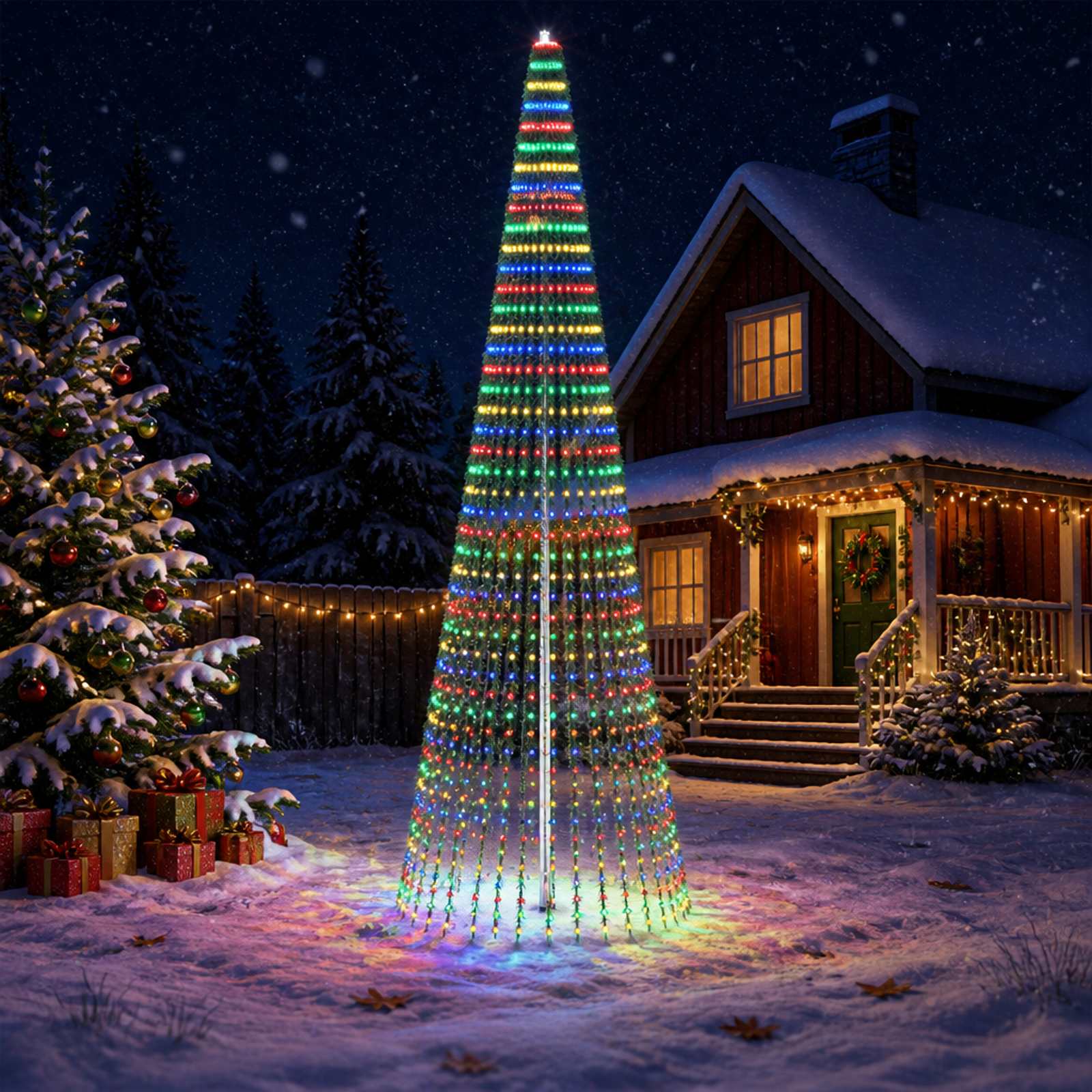 LED Christmas Tree 1504 LEDs — photo 1 of 4