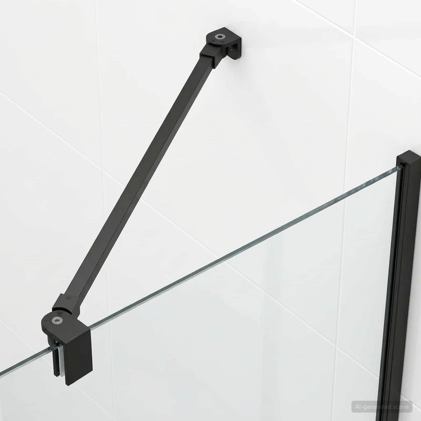 Stabilizacijska palica za tuš kabino 47,5 cm za 68/ mm steklo