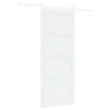 vidaXL Libisev uks 86 x 211 cm Tehispuit Valge