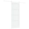 vidaXL Libisev uks 78 x 202 cm Tehispuit Valge