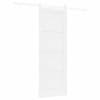 vidaXL Libisev uks 78 x 211 cm Tehispuit Valge