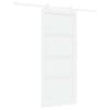 vidaXL Libisev uks 86 x 198,5 cm Tehispuit Valge