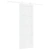 vidaXL Libisev uks 73,5 x 198,5 cm Tehispuit Valge
