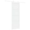 vidaXL Libisev uks 73,5 x 211 cm Tehispuit Valge