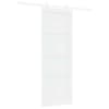 vidaXL Libisev uks 78 x 211 cm Tehispuit Valge