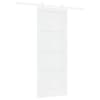 vidaXL Libisev uks 83 x 211 cm Tehispuit Valge