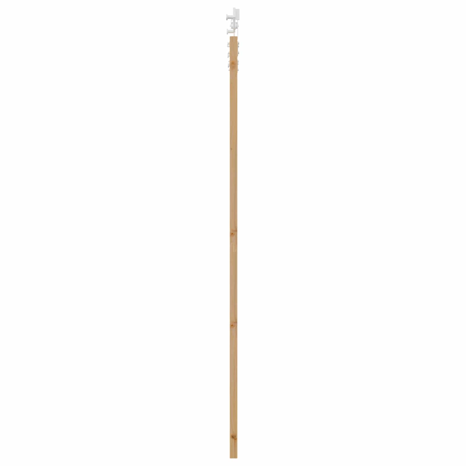 Drsna vrata 93 x 211 cm Inženirski les Naravna in bela