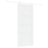vidaXL Libisev uks 86 x 198,5 cm Tehispuit Valge
