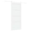 vidaXL Libisev uks ORKDAL 86 x 198,5 cm Tehispuit Valge