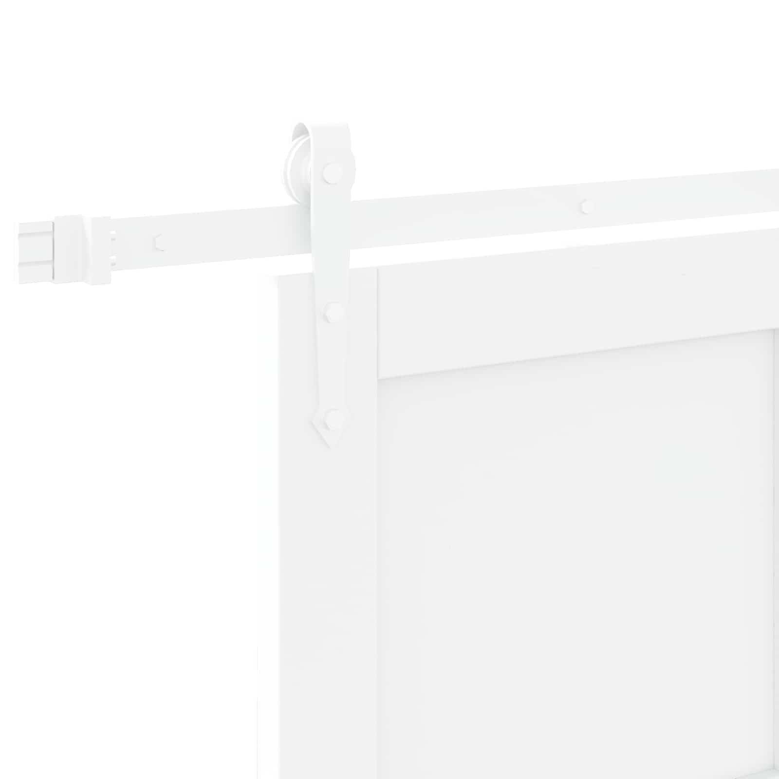 Drsna vrata ORKDAL 86 x 211 cm Inženirski les Bela