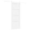 vidaXL Libisev uks ORKDAL 83 x 211 cm Tehispuit Valge