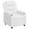 vidaXL Lamamistool Valge 75 x 93 x 98 cm kangas