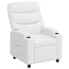 vidaXL Lamamistool Valge 75 x 93 x 102 cm kangas