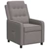 vidaXL Lamamistool Pruunikashall 65 x 93 x 102 cm kangas