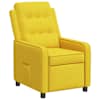 vidaXL Lamamistool Kerge kollane 65 x 93 x 102 cm kangas