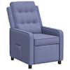 vidaXL Lamamistool Jeans sinine 65 x 93 x 102 cm kangas