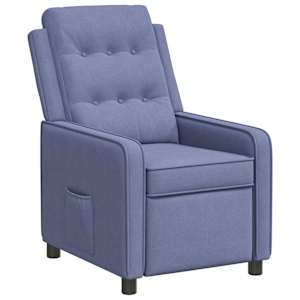 vidaXL Lamamistool Jeans sinine 65 x 93 x 102 cm kangas