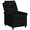 vidaXL Lamamistool Must 69 x 93 x 102 cm kangas