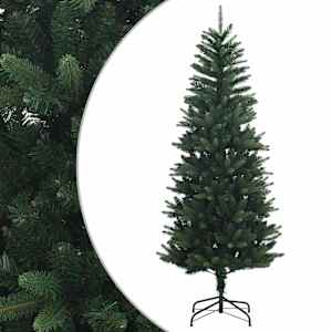 vidaXL Artificial Hinged Christmas Tree 120 cm PE ja PVC Roheline