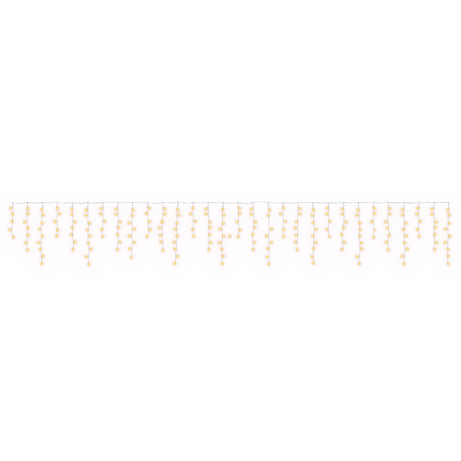 Svetlobna zavesa 798 LED Toplo bela 2000 x 72 cm