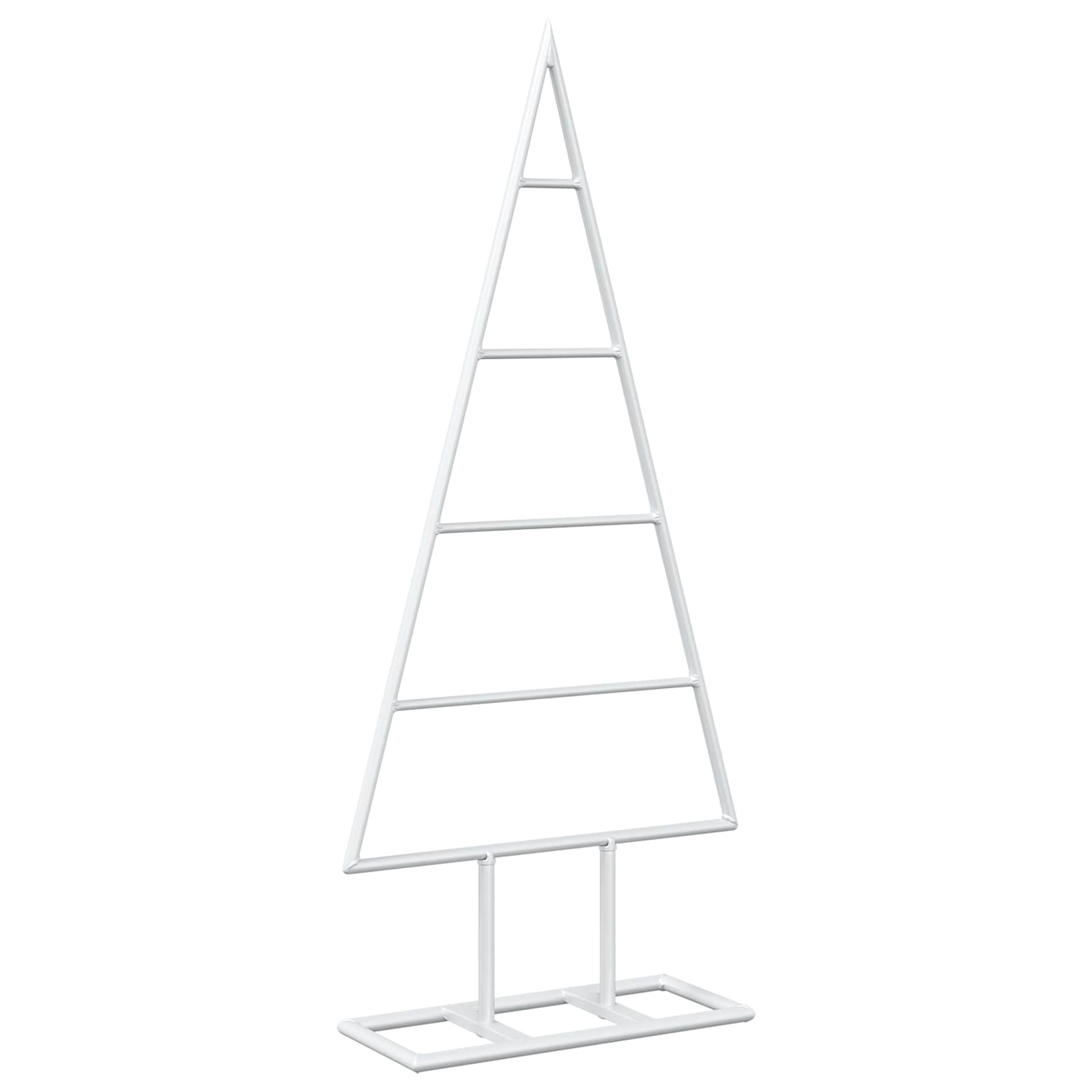 vidaXL Pom de Crăciun din metal KUOPIO 60 cm Oțel vopsit în pulbere