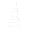 vidaXL Metall j&otilde;ulupuu KUOPIO 180 cm Teras Valge