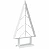 vidaXL Metall j&otilde;ulupuu KUOPIO 60 cm Teras Valge