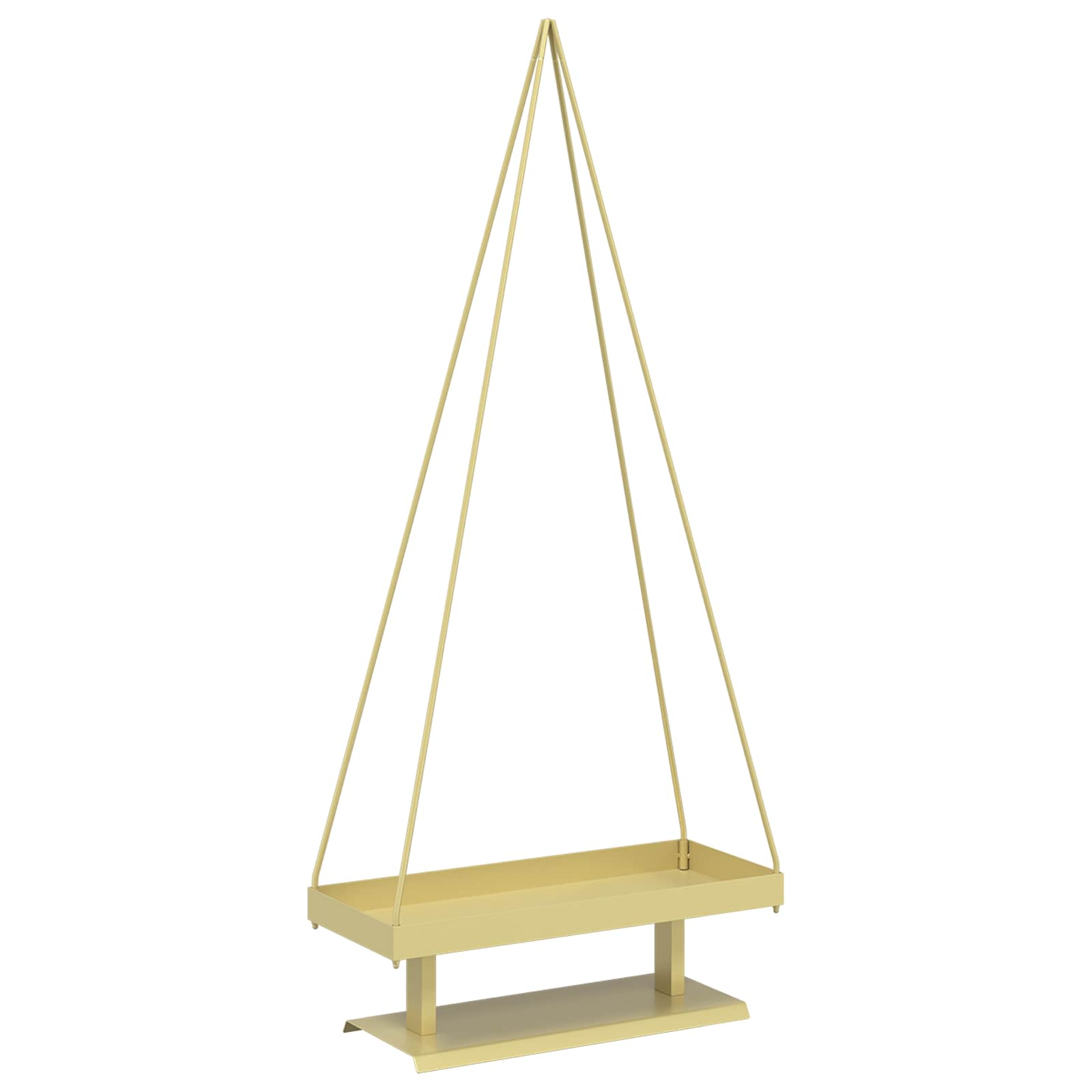 vidaXL Pom de Crăciun din metal KUOPIO 150 cm Oțel Auriu
