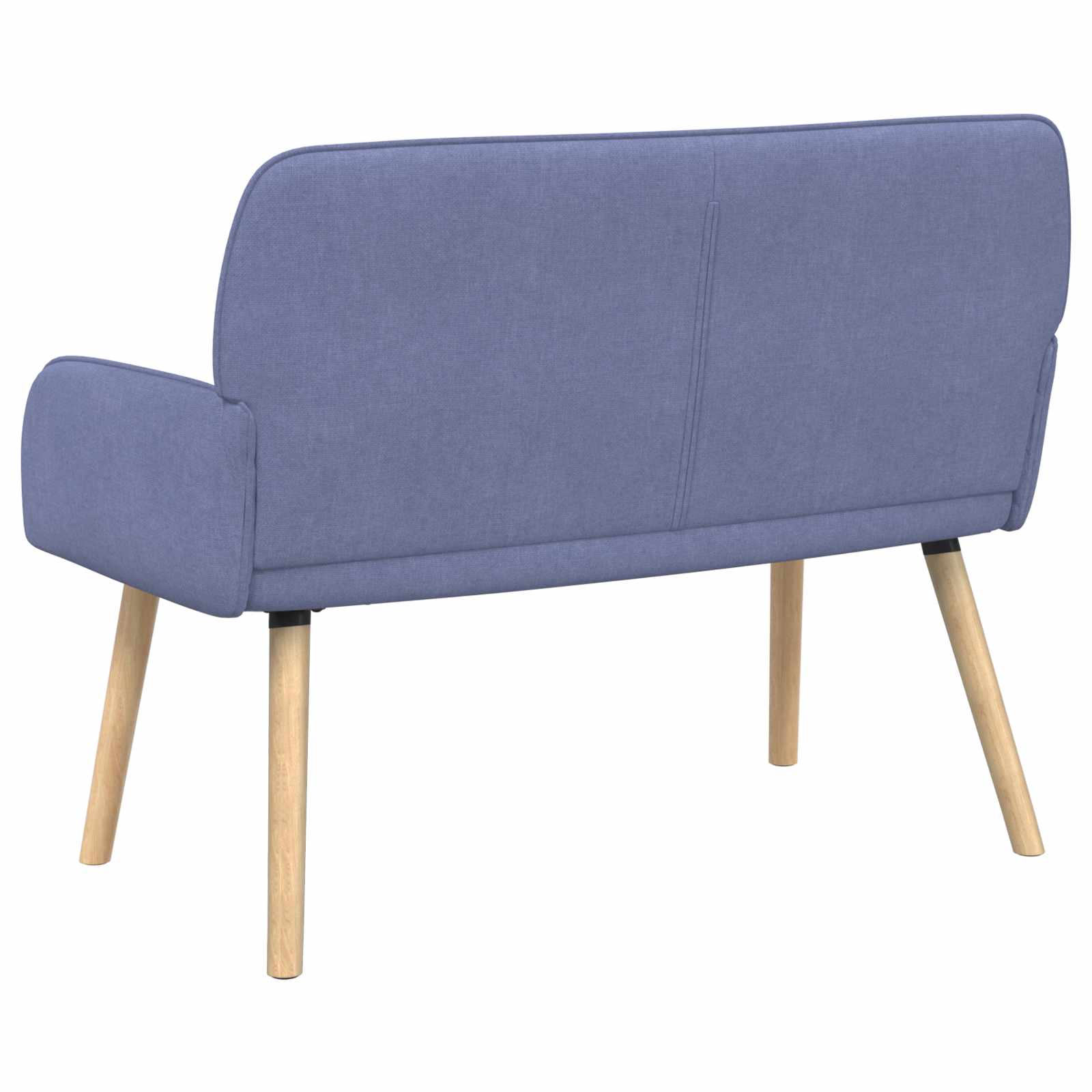 2-zitsbank met massief houten poten 2-zits Jeans Blauw image 5