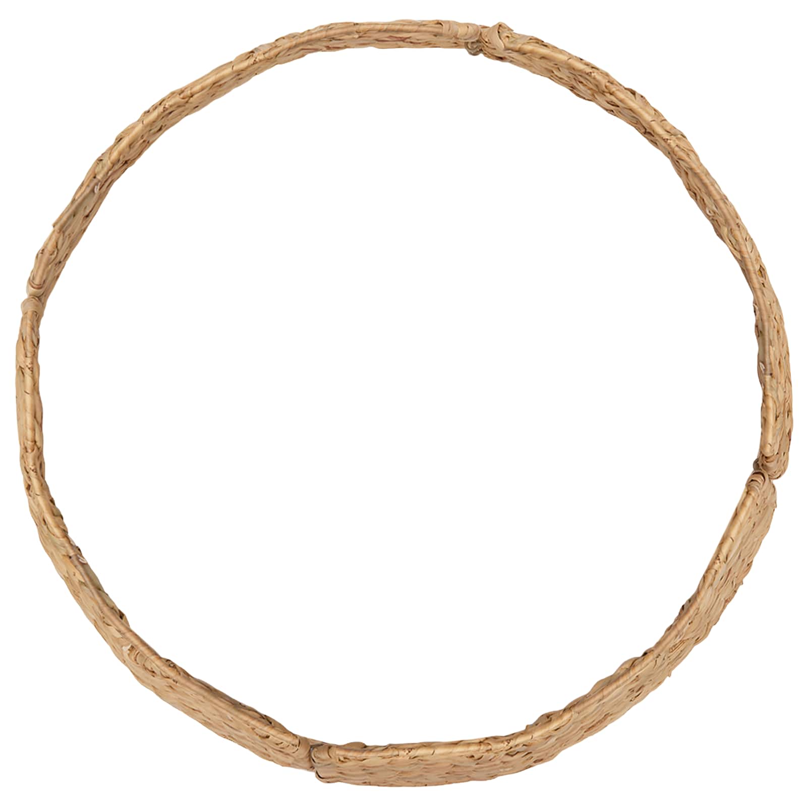 vidaXL Kerstboomkraag Rond Naturel Dia. 45 x 22 cm Waterhyacint, foto 4