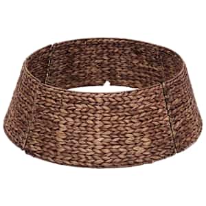 vidaXL J&otilde;ulupuukaelus &Uuml;mmargune Pruun L&auml;bim&otilde;&otilde;t 45 x 22 cm Vesih&uuml;atsint