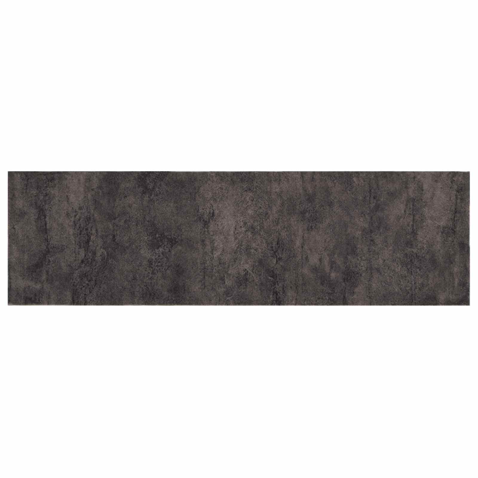 Килим за кухня черен бетон 180 x 60 cm 100% Полиамид Пере се